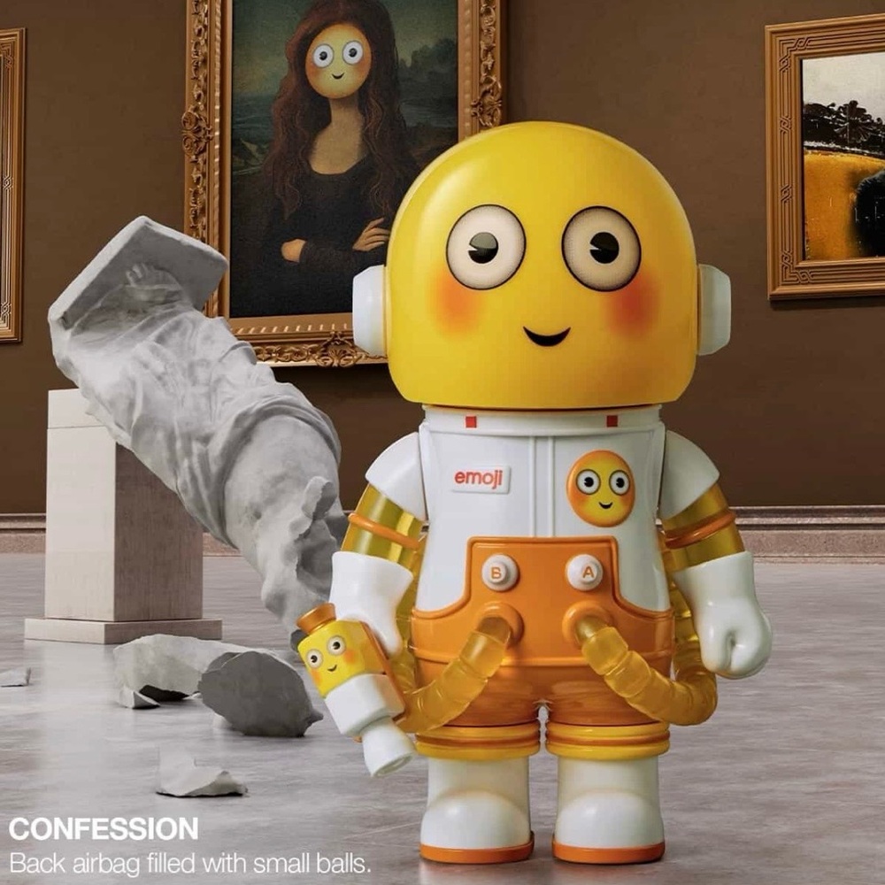 Authentic Mega Space Molly 100% Emoji Series Blind Box - CONFIRMED CONFESSION